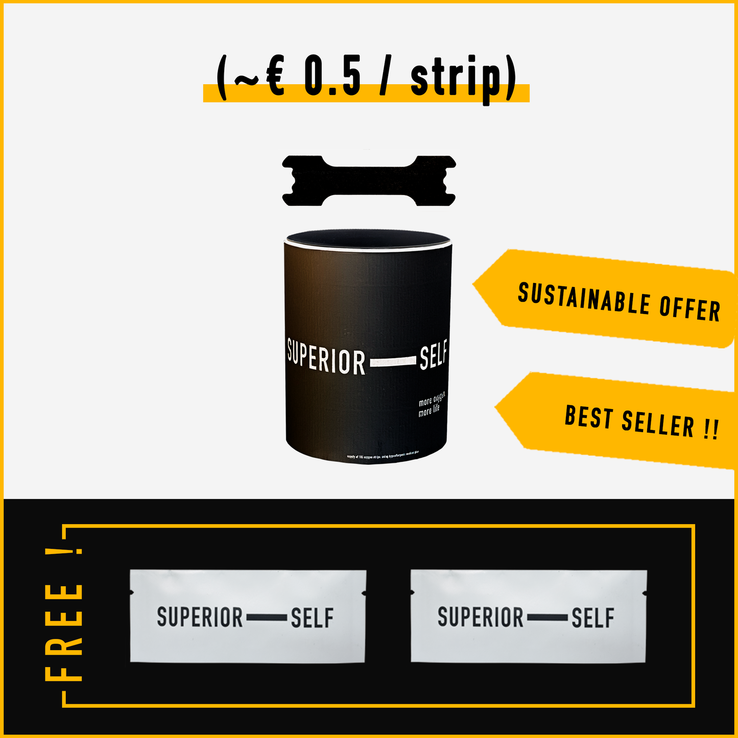 MONK JAR — 55 wide strips